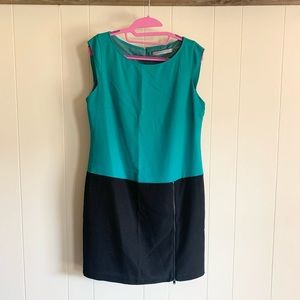 Marc New York Andrew Marc Color lock sleeveless dress lined Size: 8